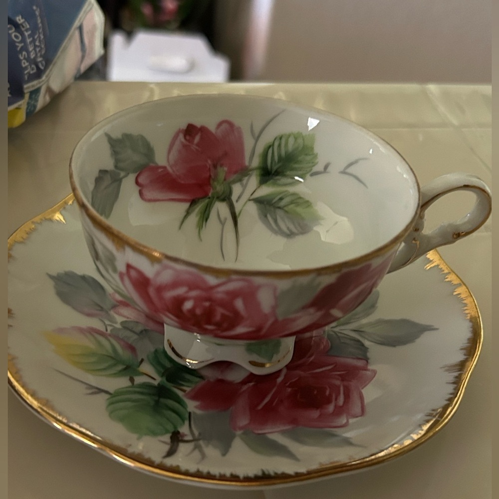 Lefton tea cup set